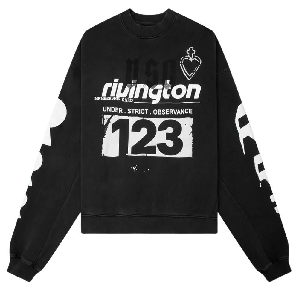 rrr123-graphic-print-logo-sleeve-sweatshirt RRR123 Graphic Print logo Sleeve Sweatshirt